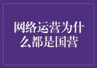 网络运营为何多由国营主导：从市场规律到国家治理的多重考量