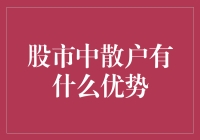 股市中的散户优势：稀缺智慧与灵活决策