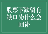 当股市下跌留下的缺口像黑洞一样回补了：你是不是也觉得这像是科幻电影的场景？