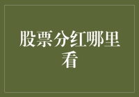 股票分红信息查询指南：精准定位您的财富增长点