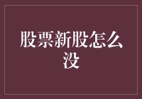 股票新股无踪：市场动态与投资策略探讨