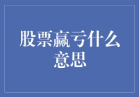 股票赢亏：投资者成功的试金石