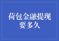 荷包金融提现到底要多久？一次深度分析！