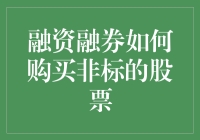 融资融券机制下非标股票购买策略分析