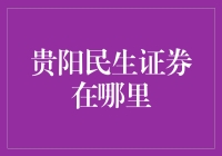 贵阳民生证券在哪里：探索一家综合性金融服务提供商的分支机构