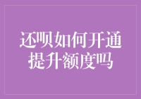 如何高效开通并提升还呗额度：一步步专业指南