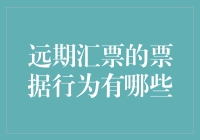 远期汇票票据行为的法律分析与实务探讨