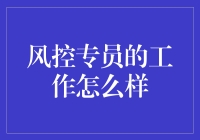 风控专员：金融行业中的智慧守门人