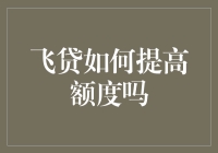 飞贷如何提高额度？试试这四个字——借钱不愁