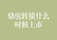 骆驼转债上市日期公布：战略操盘与投资解析