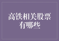 高铁投资攻略：想买股票的朋友们，快来跟着小明一起坐高铁吧！