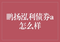 鹏扬泓利债券A：是大鹏展翅还是老鹰飞掠？