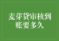 麦芽贷审核到账周期深度解析：影响因素与优化策略