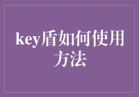 如何有效使用Key盾：构建安全网络环境的金钥匙